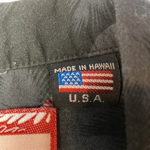 RJC Hawaiian shirt made in USA - Picture 3 of 6